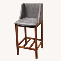 Tabouret de Bar moderne en bois de Sheesham/Acacia/mangue, avec siège en tissu indien, vente en gros, 2022, Offre Spéciale