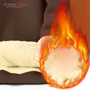 Jersey Sherpa para hombre con estructura de lana gruesa y diseño informal para clima frío Sudadera Sherpa de manga larga - Product Image 6