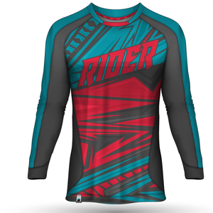 Maillot de motocross de course personnalisé tissu maille coupe-vent 160-200 été et hiver sublimation imprimé personnalisable fabricant - Product Image 3