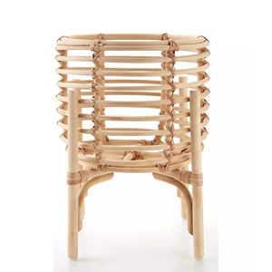 Soporte nórdico de lujo para plantas de ratán, macetas modernas grandes para jardín interior, decoración de suelo Vintage rústica para plantas - Product Image 2