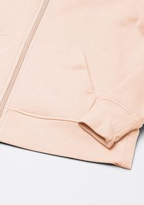 Sudadera con cremallera sostenible para mujer con bolsillo de canguro, elementos esenciales transpirables para la temporada de otoño, impresión Digital - Product Image 6