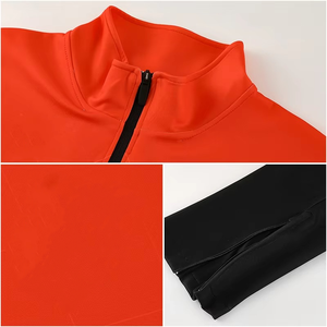 Chándal con cremallera para hombre Oem Odm de diseño personalizado de alta calidad con ropa deportiva de invierno de lana, chándal para correr para hombre, conjunto de 2 piezas - Product Image 6