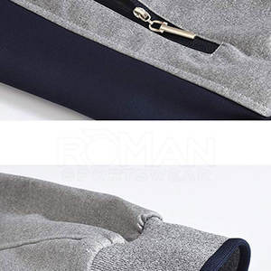 ชุดวอร์มผู้ชายแบบมีซิป สวมใส่สบาย น้ำหนักเบา เหมาะสำหรับวิ่ง ขายส่งราคาถูกที่สุด - Product Image 4