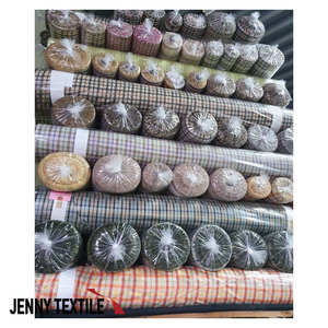 ผ้าเนื้อนุ่ม สวมใส่สบาย ใหม่ ปี 2020 ผ้าฝ้ายเกาหลี 100% ลายตาราง/สีพื้น ระบายอากาศได้ดี เหมาะสำหรับเสื้อเชิ้ต ลำลอง ใส่ได้ทุกวัน สำหรับงานตัดเย็บ มีสินค้าในสต็อก - Product Image 4