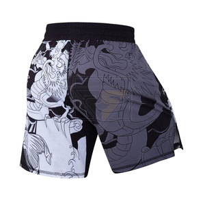 Vente en gros Short MMA Short de combat Homme BJJ Boxe Arts Martiaux Grappling Short MMA sublimé - Product Image 5