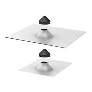 Flashings de pénétration de conduit IronRidge QMCPT-A-12 pour toitures en tuiles – Accessoire de montage solaire - Product Image 1