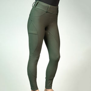 Pantalones de Equitación para Mujer, Hechos a Medida, de Cintura Alta, Impermeables, de Secado Rápido, con Tela de Rizo y Adornos, Más Vendidos - Product Image 6