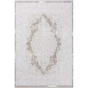 Alfombra de área MD001 moderna Beige de Rugs Depot Fibras sintéticas duraderas No se desprenden Fácil de limpiar para dormitorio Estudio Habitación de niños - Product Image 1