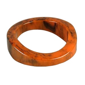 Bijoux en résine rouge artisanat meilleur bracelet manchette bracelets pour femmes meilleur produit de vente boucles d'oreilles boîte-cadeau bijoux de mode Fashi - Product Image 5