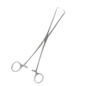 Fórceps de tenáculo uterino profesional Ginecología Fórceps uterinos de Skene de acero inoxidable 9 pulgadas - Product Image 2