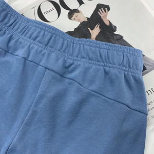 Pantalon de jogging décontracté pour homme Cool Workwear, coupe droite, en toile, anti-plis, léger, avec cordon de serrage et revers, style rétro américain - Product Image 3