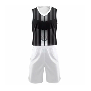 Conjunto de Uniforme de Baloncesto para Hombre Adulto, 100% Poliéster, Transpirable, de Secado Rápido, Protección UV, Manga Corta, Colores Personalizados, Nombres de Equipos - Product Image 3