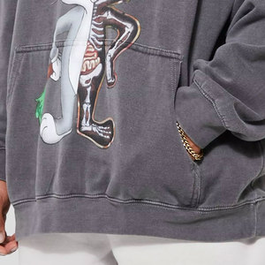 Men's Hoodies Heavyweight Custom 500 Gsm <b>Winter</b> Hoodies Men Heavy Weight Custom Logo Men's Hoodies - Product Image 6