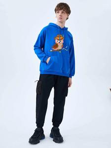 Sweat à capuche d'hiver pour homme en molleton de coton thermique, pull personnalisé OEM, nouveau design 2025, sweats à capuche pour homme avec marquage personnalisé - Product Image 5