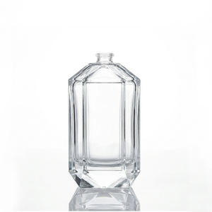 Fabricant populaire de flacons de parfum vides rechargeables de 100 ml, personnalisables, à dégradé de couleurs et à dé<span class=keywords><strong>coupe</strong></span> géométrique - Product Image 2