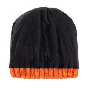 POM Beanie หมวกอะคริลิคถักพร้อมปอมเทียมหมวกซับในอบอุ่นสำหรับขายในตลาดสตรีทแวร์ร้านขาย - Product Image 2