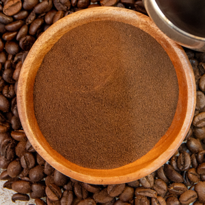 Sac de 20 kg de poudre de café instantané soluble Robusta séchée par pulvérisation, goût acidulé, pour distributeur, caféiné, emballage flexible - Product Image 1