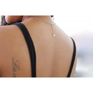 สร้อยคอแบบซ้อนกันหลายชั้น ดีไซน์ไขว้ ประดับด้วยลูกปัด  สำหรับแฟชั่น - Product Image 4