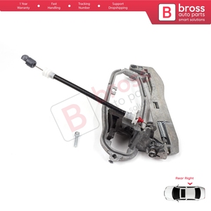 Support de poignée de porte de voiture BDP996, boîtier de poignée arrière droite 51228243636 pour X5 E53 2000-2006 - Product Image 4