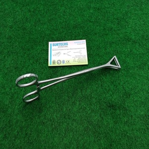 Fórceps de agarre de órgano Pennington de acero inoxidable alemán de alta calidad Fórceps de agarre de órgano de 8" - Product Image 1