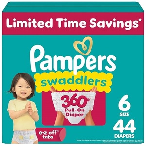 Precio de fábrica para pañales Pampers Swaddlers 360, todos los tamaños, venta al por mayor, pañales de algodón liso, súper absorbentes, fáciles de cambiar. - Product Image 4