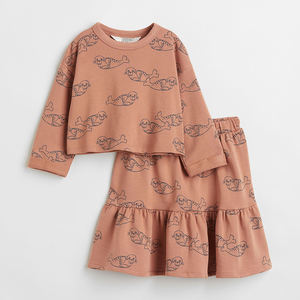 Chándal de poliéster para niños, ropa de manga larga, sudaderas deportivas, 2 uds., gran oferta - Product Image 1