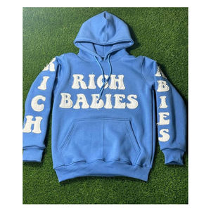 Hommes élégants Custom Made Puff Print Hoodies Factory Price Heavyweight Cotton Casual Streetwear Winter Thick Hoodie With 3D Print - Product Image 1