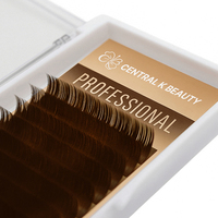 Extensions de cils en grappe mat effet volume, bande complète, 3D magnétiques, noir naturel, faits main, personnalisables, éventail facile, plumes individuelles