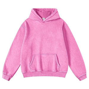 Suéteres con logotipo en relieve de alta calidad premium, sudadera con hombro caído, Etiqueta Privada, jersey con bolsillo de canguro, Sudadera con capucha - Product Image 5