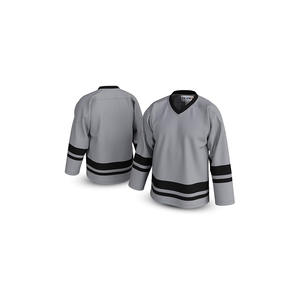 Camiseta de Práctica de Hockey sobre Hielo de Poliéster 100% de la Serie Verano, Nombre del Equipo en la Parte Delantera, Logotipo, Corte Automatizado, Secado Rápido, Servicio OEM Disponible - Product Image 4