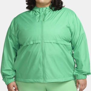 2025 Top Quality <b>Women</b> Wholesale Custom Blank Packable Thin Nylon Vintage Retro Anorak Pullover Hoodie <b>Women</b> <b>Windbreaker</b> Jacket - Product Image 1