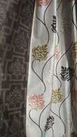 Tissu de rideau transparent Jacquard floral de luxe 100 pour cent Polyester rideaux occultants pour décor de salon