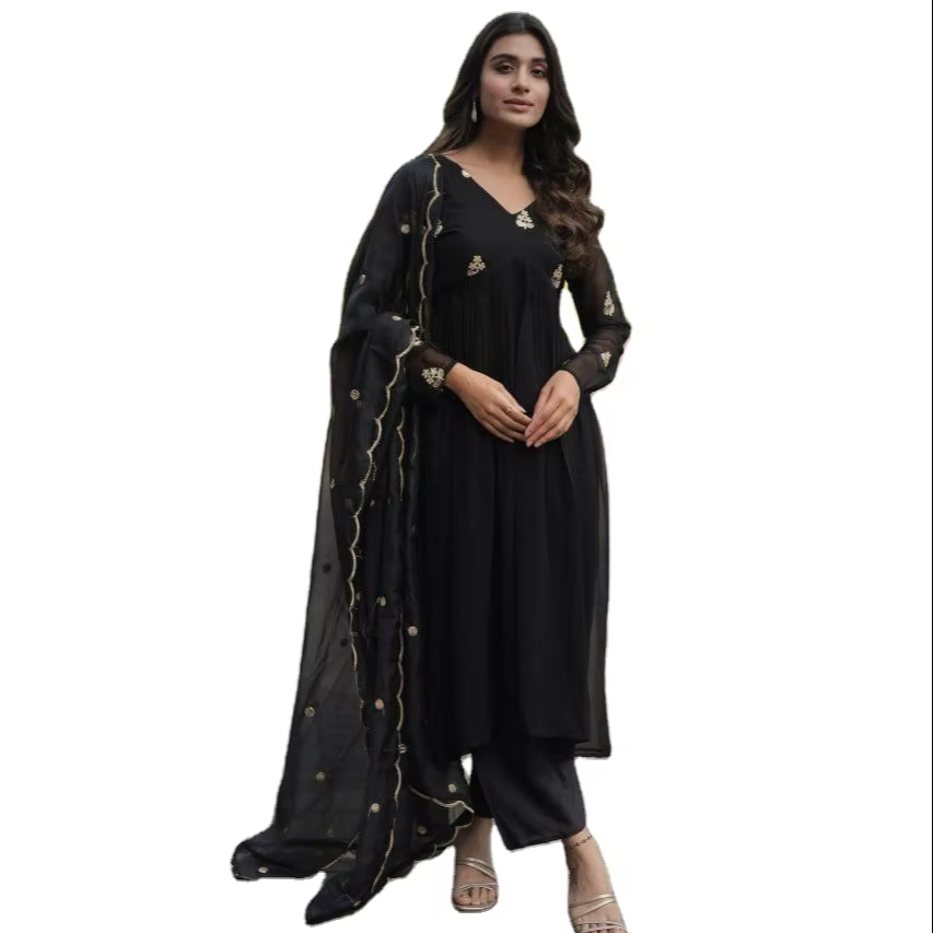 Black Shalwar Kameez Design for Men - Wholesale Rate