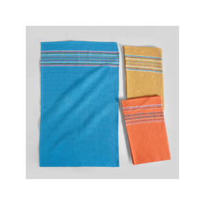 Customizable Handmade 100% Cotton Embroidered Solid Kitchen Towels <b>Biodegradable</b> Pack of Two Great for Modern Kitchens and Homes - Product Image 5