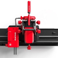 Hongyi – Machine de découpe de carreaux entièrement automatique, Portable à 45 degrés, avec Rail, Machine de chanfreinage de pierre de marbre