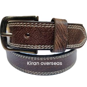 Ceinture en cuir pleine fleur de haute qualité, faite à la main pour un port formel, en cuir pleine fleur dd pour homme, haut fait à la main - Product Image 1