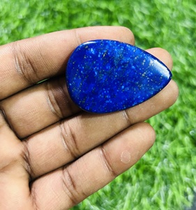 Collar de cabujón de lapislázuli azul de grado AAA de alta calidad, joyería de cristal curativo Natural personalizada, precio al por mayor certificado - Product Image 5