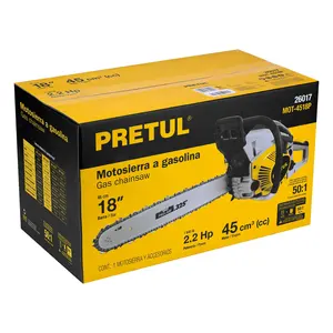 Pretul 45 Cc motosega a benzina con 20in Bar 2 tempi livello industriale artigianale Opt per supporto OEM personalizzato - Product Image 2