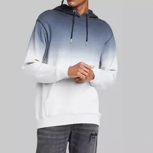 เสื้อฮู้ดแขนยาวสำหรับผู้ชาย ฤดูหนาว ผ้าฝ้ายฟลีซ 100% อุ่นสบาย ทันสมัย สวมใส่สบายๆ แฟชั่นอินเทรนด์ - Product Image 6