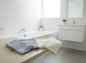 Wholesale MYT-EX 4-Piece Bamboo Cotton Hotel <b>Towel</b> Set 50x80 70x135cm 550 GSM Premium Absorbent Eco-Friendly Antibacterial - Product Image 6