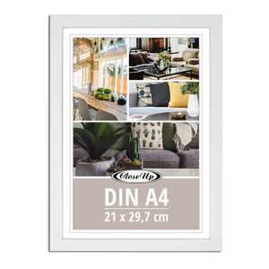 Juego de 3 Marcos de Fotos de Madera Blancos Simples, Tamaño A4, para Decoración del Hogar, Manualidades, Arte, Tamaño 12x16 - Product Image 3