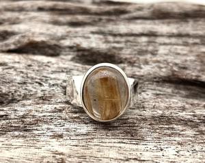 925แหวนพลอยอัญมณีสีเงินสเตอร์ลิงสีทองอัญมณีแฮนด์เมดแหวนเงินสไตล์ Boho สำหรับผู้หญิงของขวัญแต่งงานสำหรับภรรยา - Product Image 3