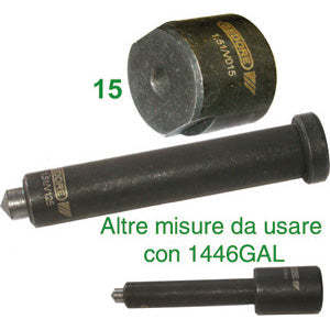 Extracteurs hydrauliques 1446GAF 45 avec traitement de surface de la tige de piston chromée dure - Product Image 1