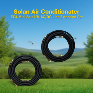 Aire Acondicionado Solar EG4 Mini Split 12K, Conjunto de Extensión de Línea AC/DC - Product Image 3