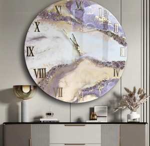 APPARENCE résine époxy horloge murale résine époxy salon meilleur qulatiye meubles décor à la maison horloge murale personnalisée meilleur - Product Image 6