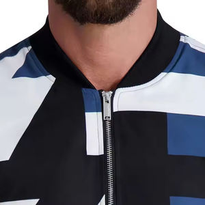 Chaqueta Bomber Personalizada, Chaqueta Bomber Reversible de Satén, Chaqueta Bomber Personalizada Ecológica de Alta Calidad para Hombre - Product Image 2