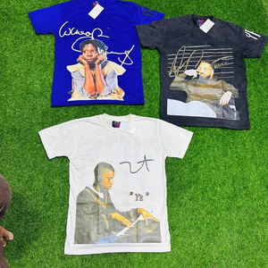 Camiseta de algodón de gran tamaño Big DTF Impresión Logo Top corto Ropa Tansy Industry 100% Algodón Fabricante Directo Precios bajos - Product Image 1