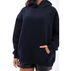 Sudadera Extra Grande 7214 - Azul Marino, Transpirable y Elegante - Product Image 1