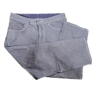 Calça Lady Capri 3/4 Calça 100% Algodão Lona Verão Calça e Calças de Frente plana para Homens