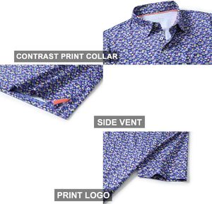 Polos informales de alta calidad OEM a precio de fábrica para hombre, Polo bordado transpirable de secado rápido a granel para Polo personalizado - Product Image 4